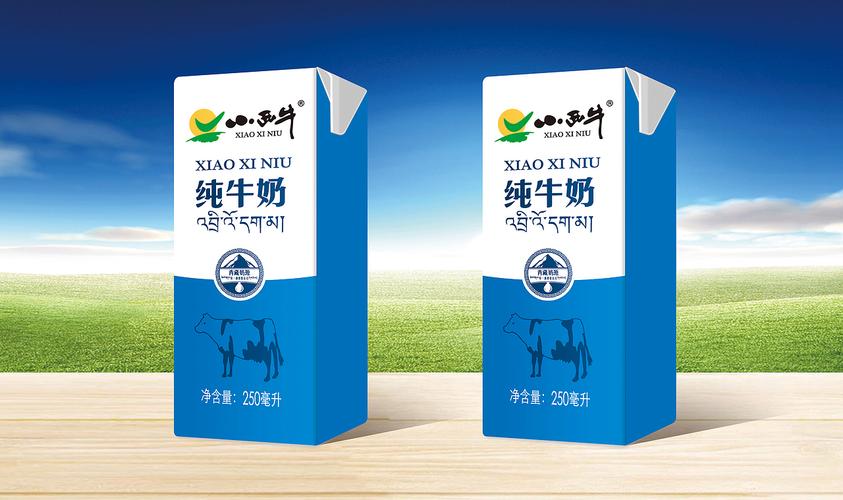 小西牛乳品包装设计